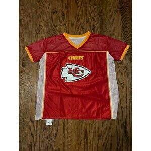 Kansas City Chiefs Flag Football Reversible Jersey Youth Extra Large